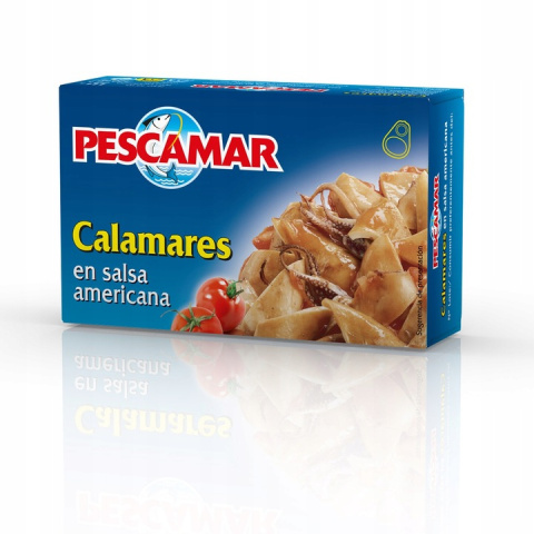 Kalmary w sosie amerykańskim PESCAMAR 111g Kalmary w sosie amerykańskim PESCAMAR 111g