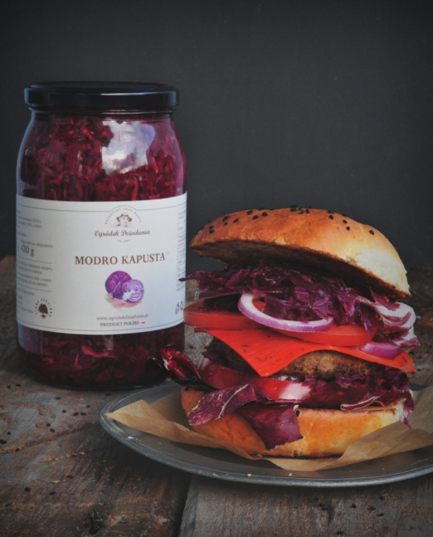 Kapusta czerwona - Modro kapusta OGRÓDEK DZIADUNIA 900ml Kapusta czerwona - Modro kapusta OGRÓDEK DZIADUNIA 900ml