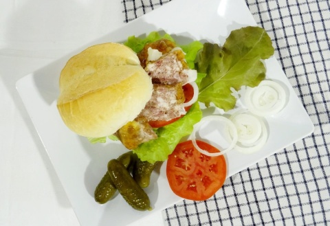 Kiełbasa z łopatki chłopska- konserwa 300g DOMOWY WEK Kiełbasa z łopatki chłopska- konserwa 300g DOMOWY WEK