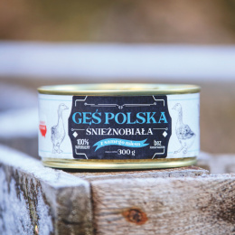 Konserwa Gęś Polska Śnieżnobiała 300g MARLEJ
