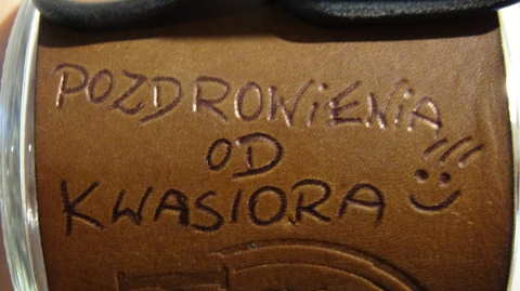 Kubek KK +3 "Skórzany Słój" Kubek KK +3 "Skórzany Słój"