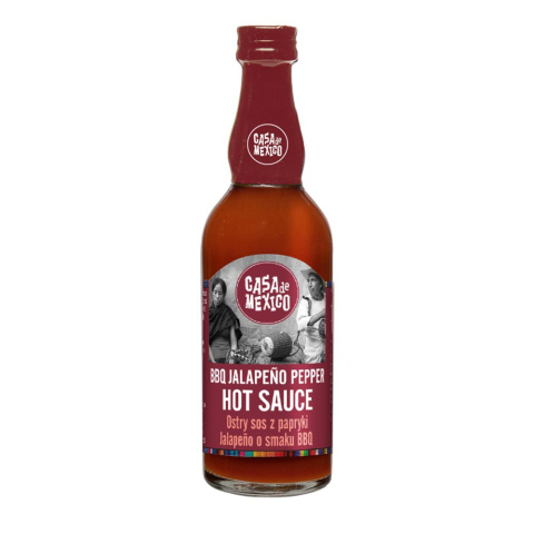 Ostry sos bbq z papryki Jalapeno 100G Ostry sos bbq z papryki Jalapeno 100G