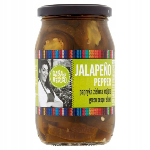 Papryka Jalapeño zielona krojona 340 g