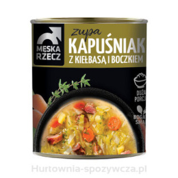 Kapuśniak z kiełbasą i boczkiem MĘSKA RZECZ 810g