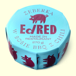 ŻEBERKA W SOSIE BBQ Z CHILI 270g