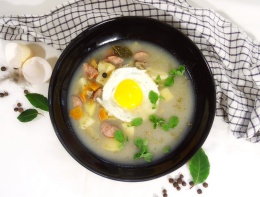Żurek z kiełbasą 550g DOMOWY WEK