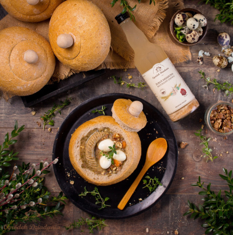 Żuruś Dziadunia - naturalny zakwas OGRÓDEK DZIADUNIA 500 ml Żuruś Dziadunia - naturalny zakwas OGRÓDEK DZIADUNIA 500 ml