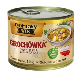 Grochówka z kiełbasą 520g DOMOWY WEK