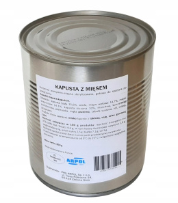 Kapusta z kiełbasą 820 g ARPOL