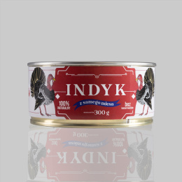 Konserwa Indyk samo mięso 300g MARLEJ