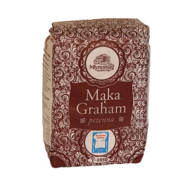 Mąka Graham pszenna T-1850 0,9kg MŁYNOMAG ( króka data 11.06)