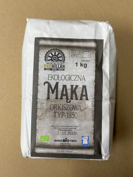 Mąka Orkiszowa Typ 1850 1 kg EKOHILLAR ( krótka data 22.05)