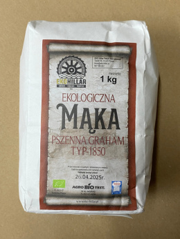 Mąka Pszenna Graham Typ 1850 1 kg EKOHILLAR (krótka data 26.04)