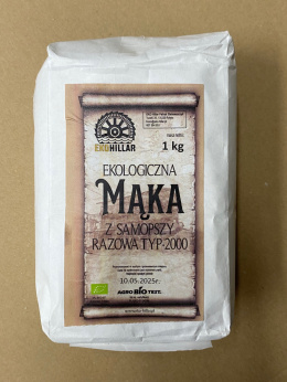 Mąka z Samopszy razowa Typ 2000 1kg EKOHILLAR ( krótka data 10.05)
