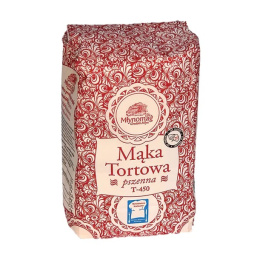 Mąka Tortowa pszenna T-450 1kg MŁYNOMAG
